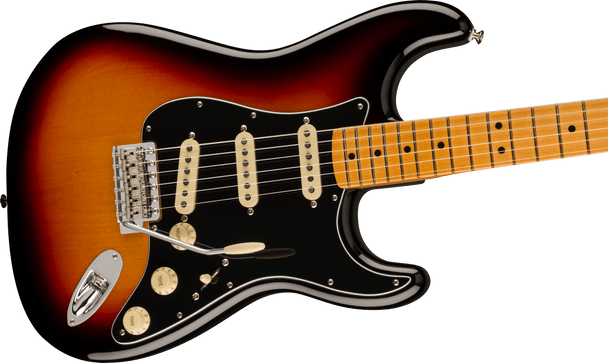 Fender Vintera II 70s Stratocaster Electric Guitar, 3-Color Sunburst, Maple 