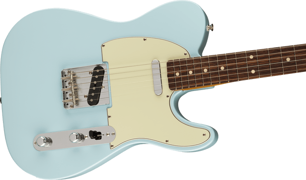 Fender Vintera II 60s Telecaster Electric Guitar, Sonic Blue, Rosewood 