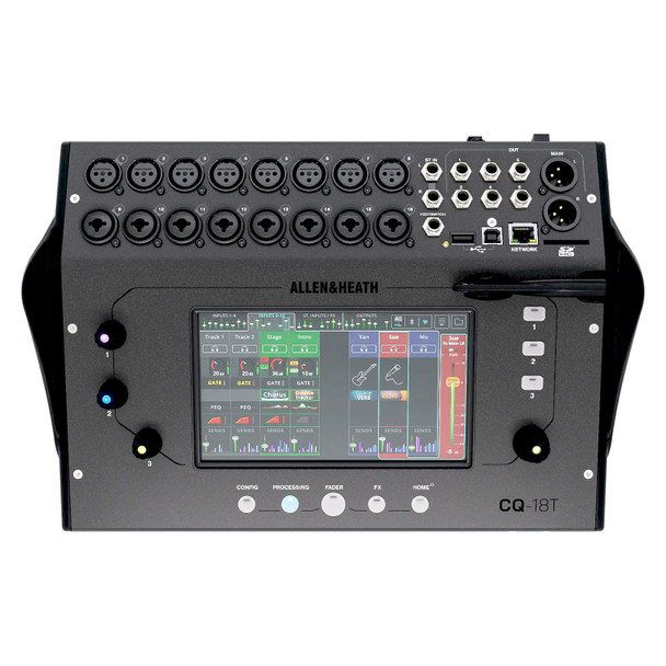 Allen & Heath CQ-18T Small Format Digital Mixing Console With Touchscreen 