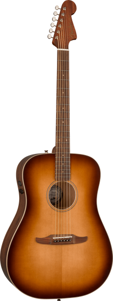 Fender Redondo Classic Electro-Acoustic Guitar, Aged Cognac Burst 