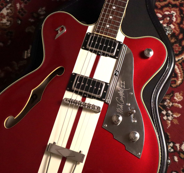 Duesenberg Alliance Series Signature Hollow Body Guitar, Crimson Red (pre-owned)