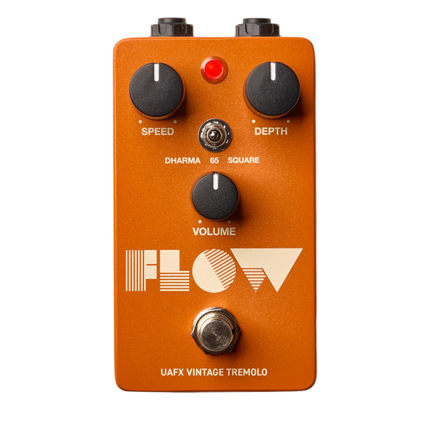 Universal Audio UAFX Flow Vintage Tremolo Effects Pedal 