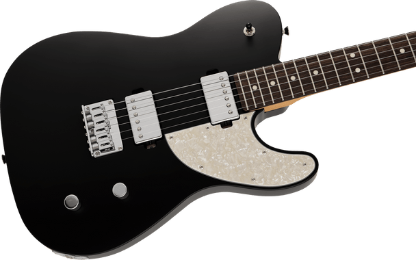 Fender Ltd Edition Made in Japan Elemental Telecaster Electric Guitar, Stone Black  (ex-display)