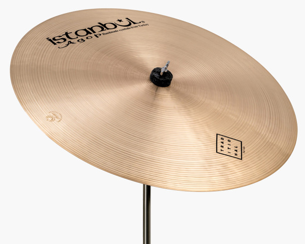 Istanbul 19 Inch Traditional Flat Ride Cymbal 