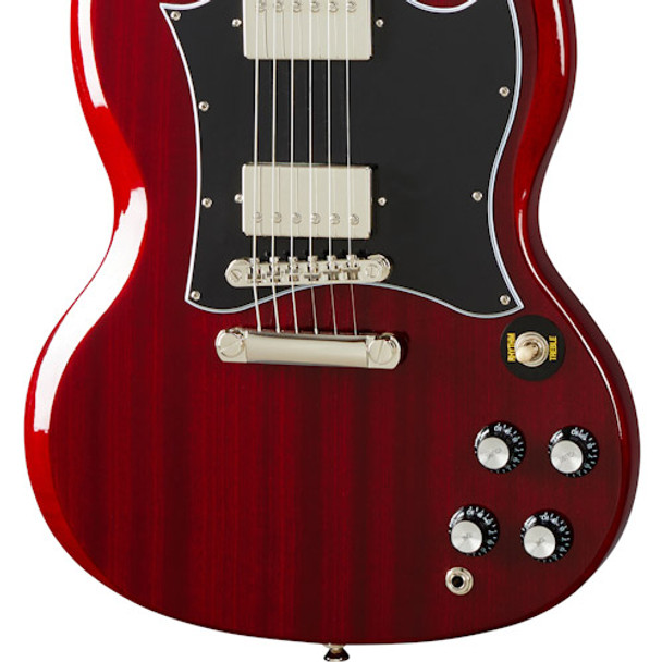 Epiphone SG Standard Left Handed Electric Guitar, Heritage Cherry 