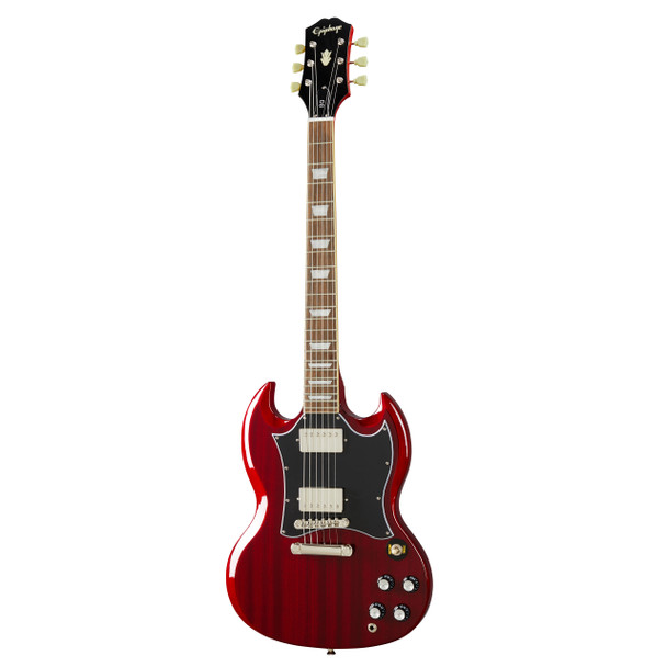 Epiphone SG Standard Left Handed Electric Guitar, Heritage Cherry 