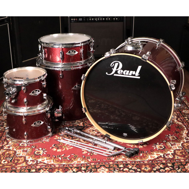 Pearl Export Shell Pack, Cherry Red (pre-owned)