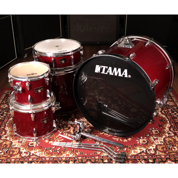 Tama Imperialstar 22 Inch American Fusion Shell Pack in Candy Apple Mist (pre-owned)