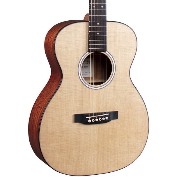 Martin 000-JR10 Left Handed Spruce Top Acoustic Guitar, Satin 