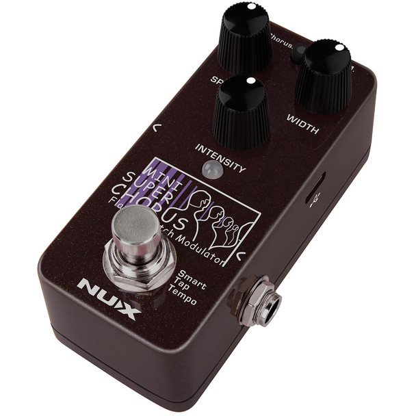 NU-X Mini Super Chorus-Flanger Effects Pedal 