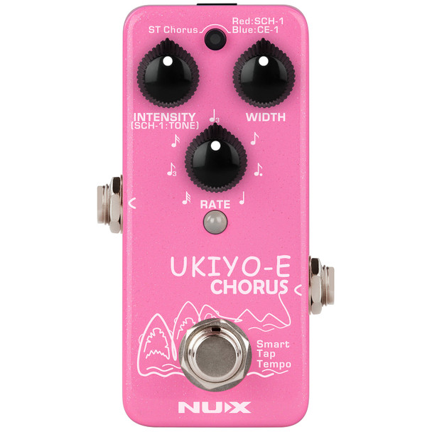 NUX Ukiyo-E Mini Classic Chorus Effects Pedal 