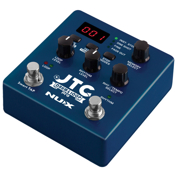 NU-X JTC Drum + Loop PRO Dual Effects Pedal 