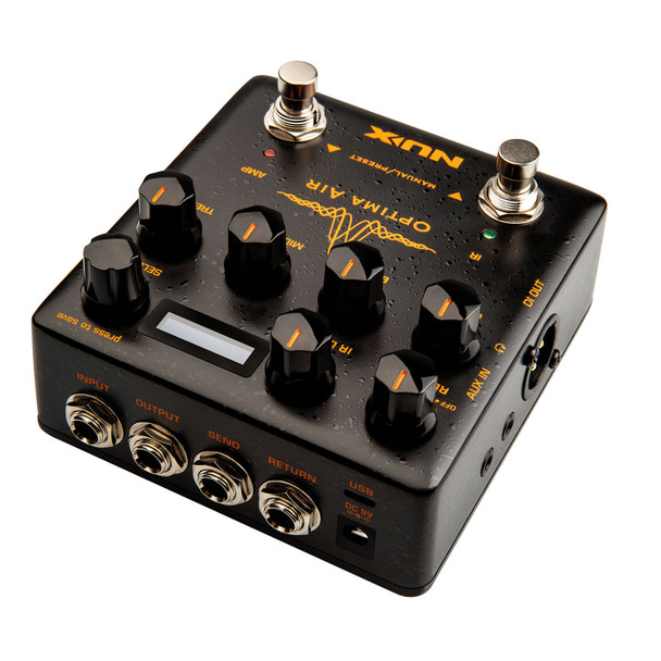 NU-X Optima Air Acoustic Simulator & IR Loader Pedal 