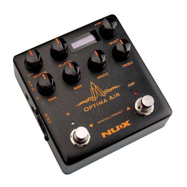 NU-X Optima Air Acoustic Simulator & IR Loader Pedal 