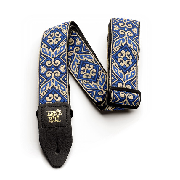 Ernie Ball Jacquard Tribal Blue Guitar Strap 