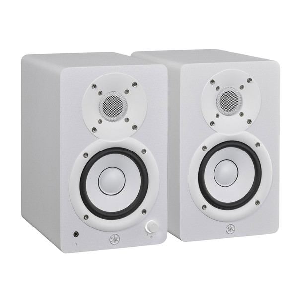 Yamaha HS4 Active Monitor Speakers, White (Pair) 