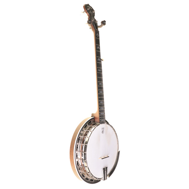 Deering Sierra Mahogany 5 String Banjo, Left Handed with Hard Case (pre-owned)