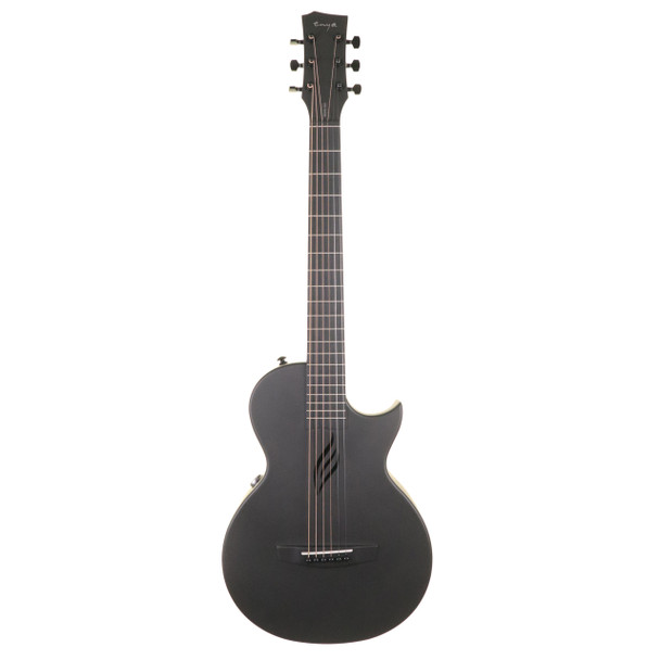 Enya Nova Go SP1 AI Carbon Fibre Electro-Acoustic Guitar with Bluetooth, Black 