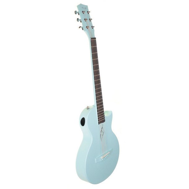Enya Nova Go Carbon Fibre Acoustic Guitar, Blue 