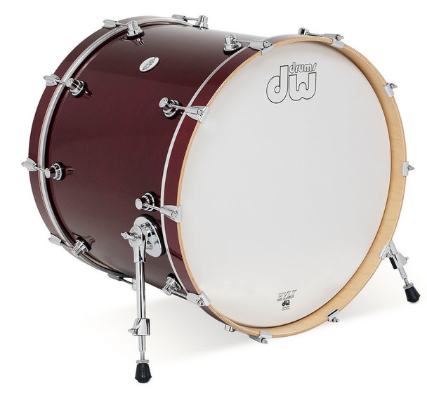 DW - Drum Workshop DDLG1822KKCS Bass Drum Design, Cherry Stain 