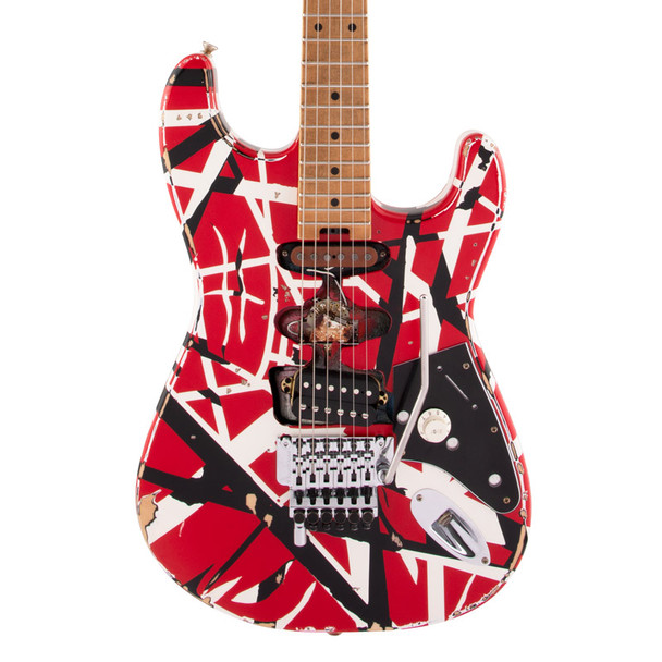 Fender EVH Striped Series Frankenstein Frankie Electric Guitar 