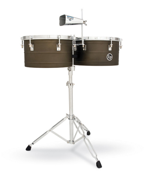 Latin Percussion M258 Timbales Matador, Antique Coat Steel 