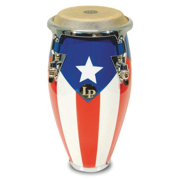 Latin Percussion LPM198-PR Puerto Rican Flag Conga Mini Tunable 