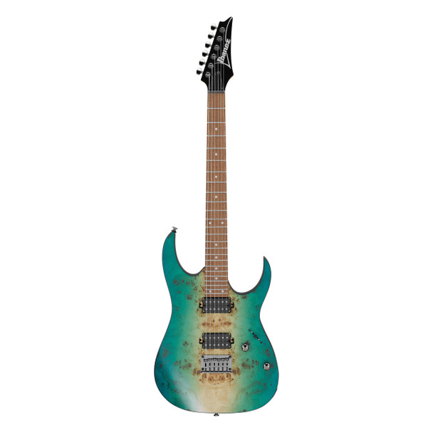 Ibanez RG421PB-CHF RG Series Electric Guitar, Caribbean Shoreline Flat 