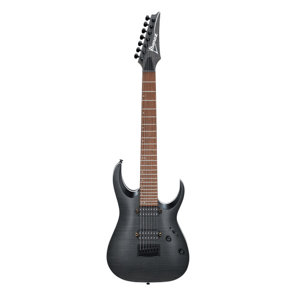 Ibanez RGA742FM-TGF 7-String Electric Guitar, Transparent Gray Flat 