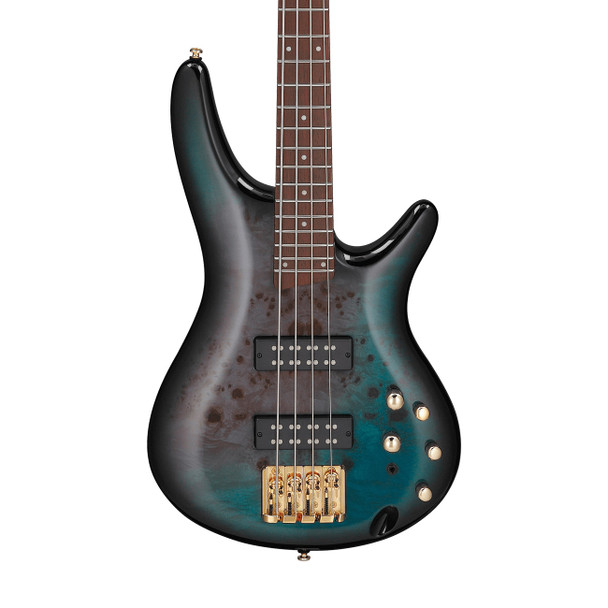 Ibanez SR400EPBDX-TSU SR Bass Guitar, Tropical Seafloor Burst 