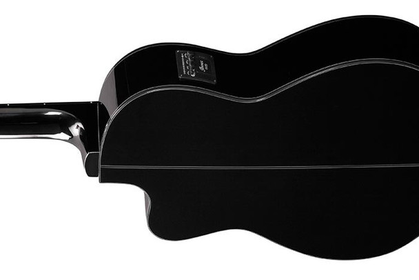 Ibanez GA11CE-BK Classical Electro-Acoustic Guitar, Black High Gloss 