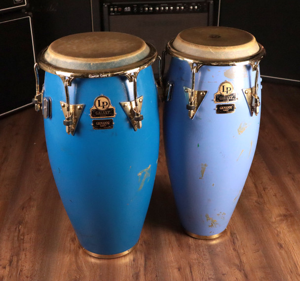 Latin Percussion Galaxy Giovanni Conga's (Pair) Played at Live 8  (pre-owned)