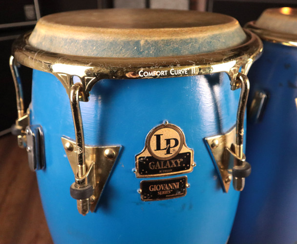 Latin Percussion Galaxy Giovanni Conga's (Pair) Played at Live 8  (pre-owned)