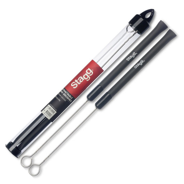 Stagg SBRU20-RM Telescopic Wire Brushes 