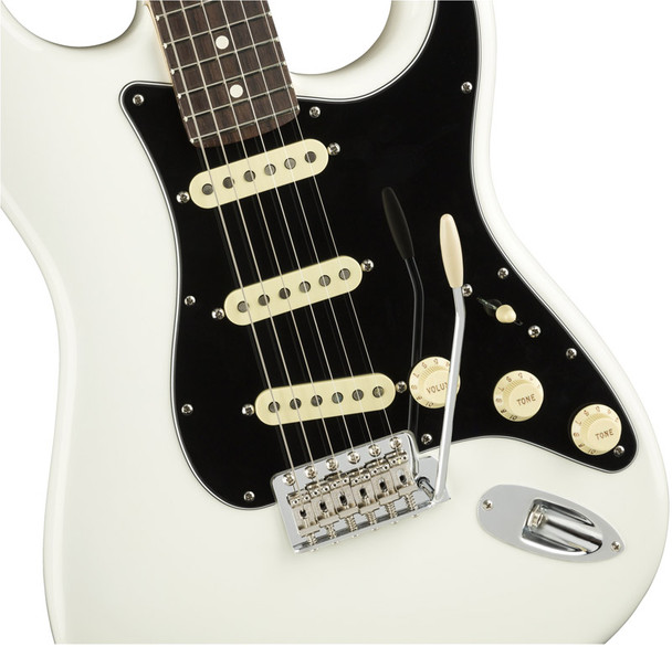 Fender American Performer Stratocaster Electric Guitar, Arctic White, RW  (b-stock)