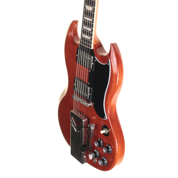 Gibson SG Standard 61 Sideways Vibrola Electric Guitar, Vintage Cherry  (b-stock)