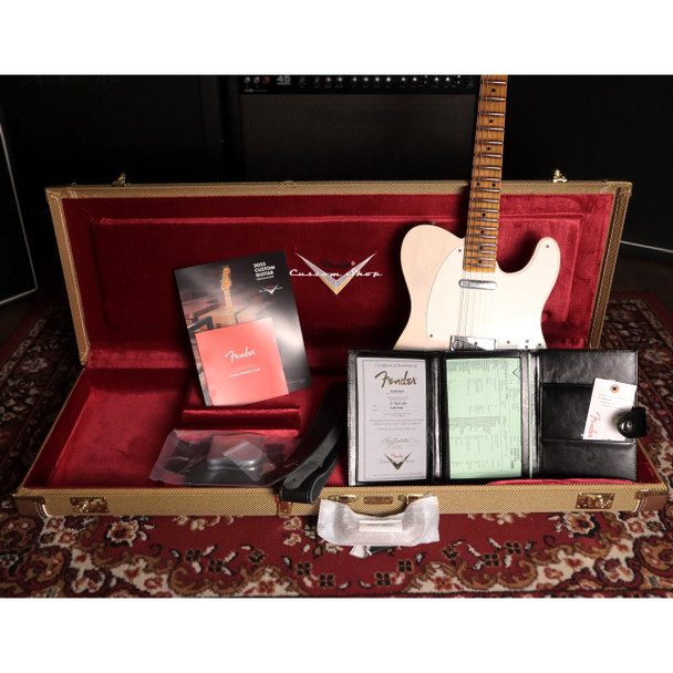 Fender Custom Shop 1957 Telecaster Journeyman Relic, Aged White Blonde 