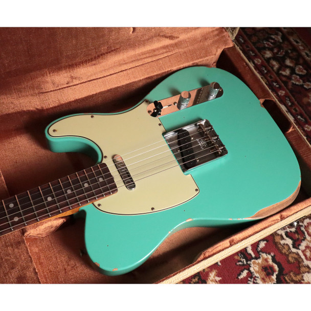 Fender Custom Shop 1964 Telecaster Relic, Aged Sea Foam Green 