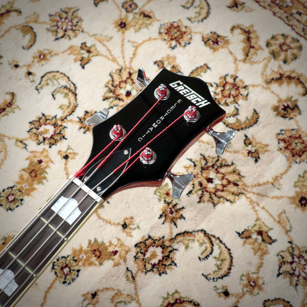 Gretsch G5440B Hollowbody Bass Guitar, Orange with Hard Case (pre-owned)
