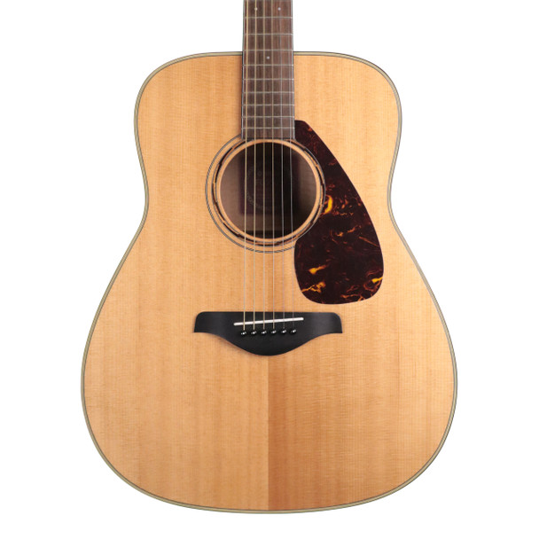 Yamaha FG750S Dreadnought Acoustic Guitar, Natural (pre-owned)