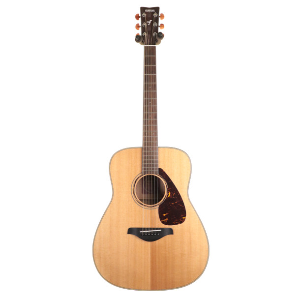 Yamaha FG750S Dreadnought Acoustic Guitar, Natural (pre-owned)