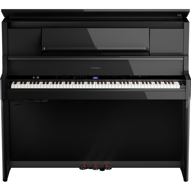 Roland LX-9-PE Flagship Upright Digital Piano, Polished Ebony 