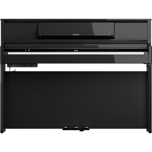 Roland LX-5-PE Upright Digital Piano, Polished Ebony 