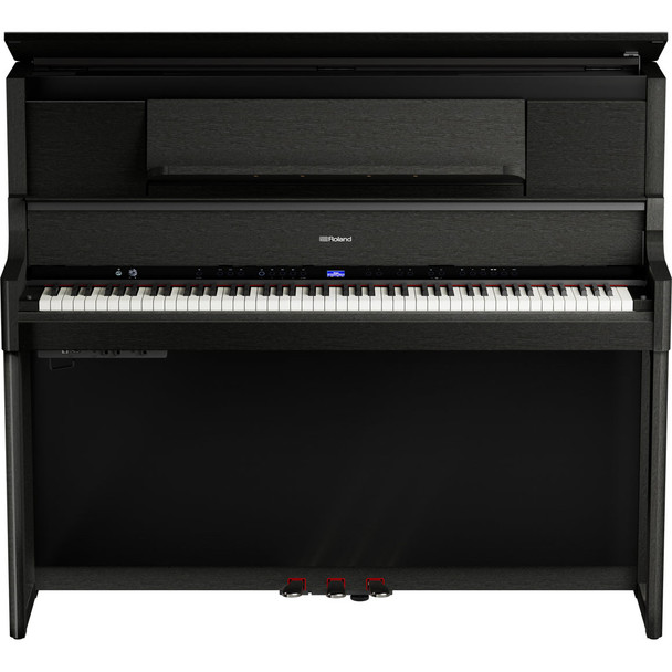 Roland LX-9-CH Flagship Upright Digital Piano, Charcoal Black 