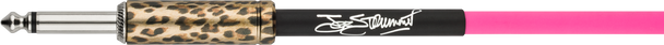 Fender Joe Strummer 13ft Instrument Cable, Pink Leopard 