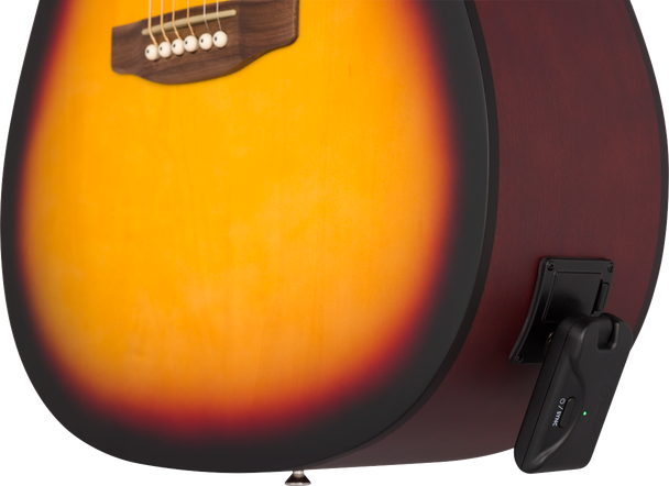 Fender Telepath Wireless System, Mystic Ice Blue and Black 