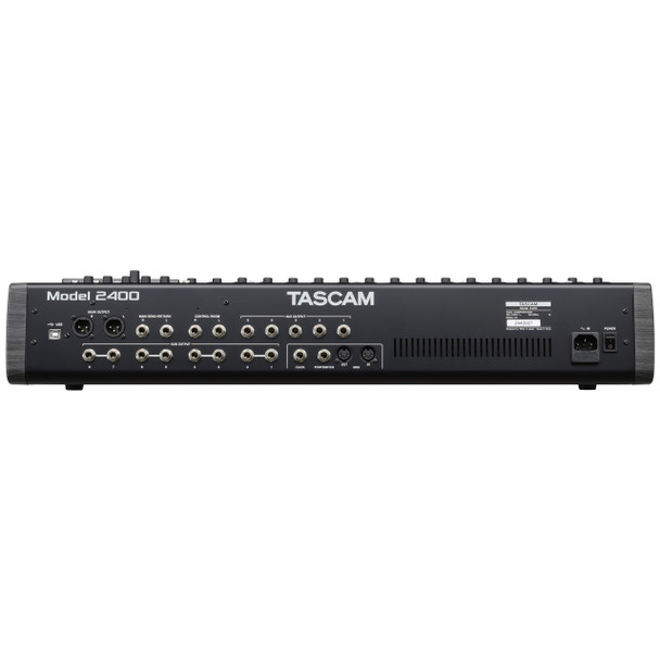 Tascam Model 2400 Mixing Console, Multitrack Recorder & USB Interface 