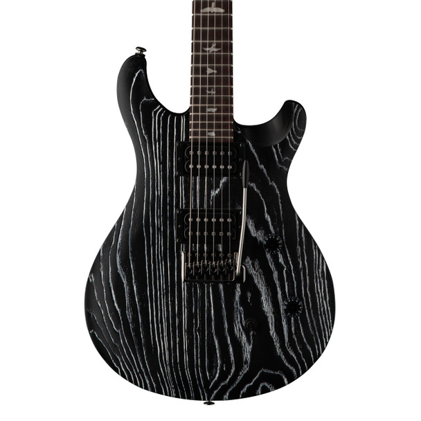 PRS SE CE24 Ltd Edition Swamp Ash Sandblasted Electric Guitar, White 