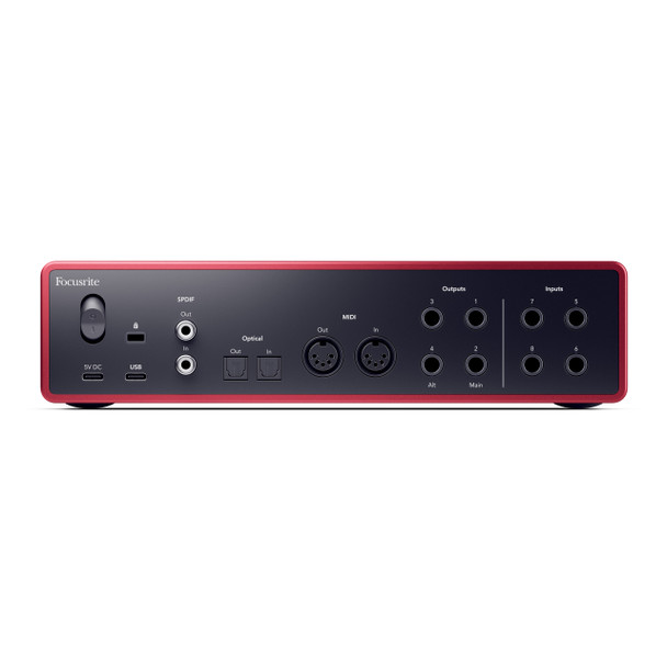 Focusrite Scarlett 18i16 (4th Gen) 18 Channel USB Audio Interface 