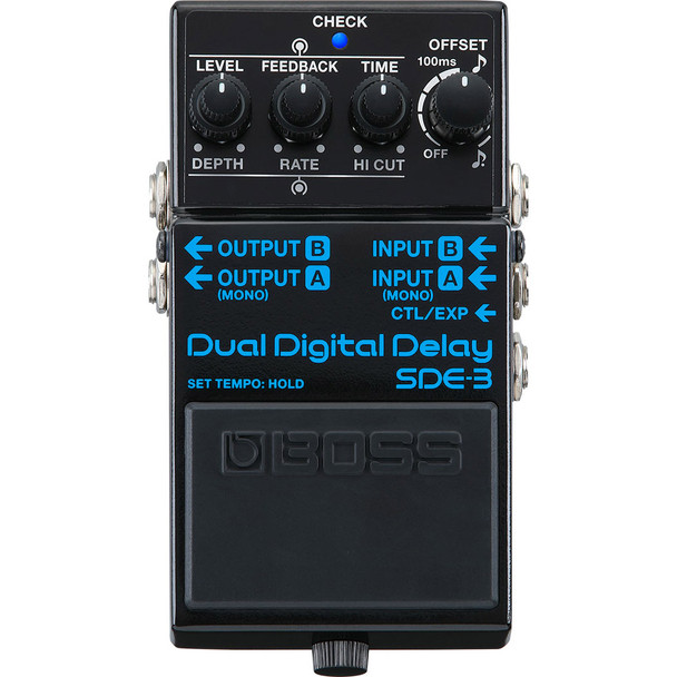 Boss SDE-3 Dual Digital Delay Pedal 